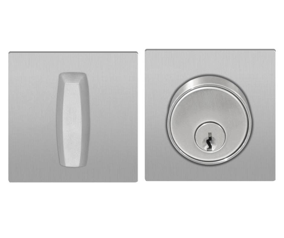 Karcher Design UEDBQ200 Single Cylinder Deadbolt Plan Design, Adjustable Backset (2 3/8" - 2 3/4")