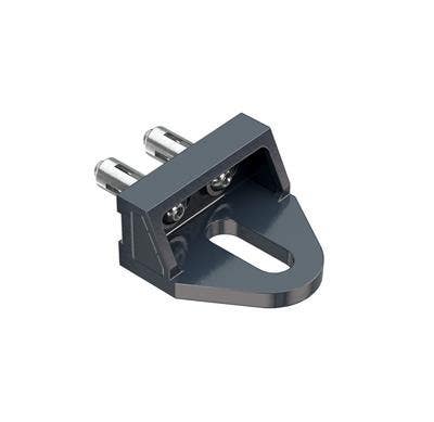 Locinox BOLTONHD-G Bolt-on Grip, w/ Quick-Fix Fixing - Uncolored, 2 Pcs.