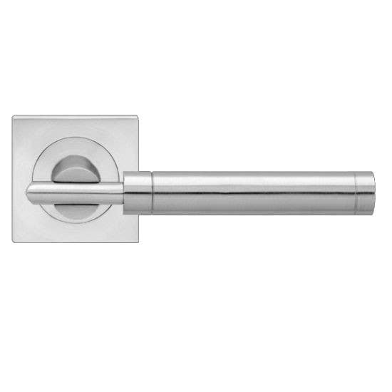 Karcher Design E 'Ontario' Lever/Lever Trim For European Mortise Locks (Mamo, Gemo), For Custom Bored Door