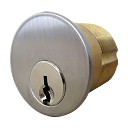 INOX CM Mortise Cylinders Schlage C Keyway, 6 Pin with Clover L Cam