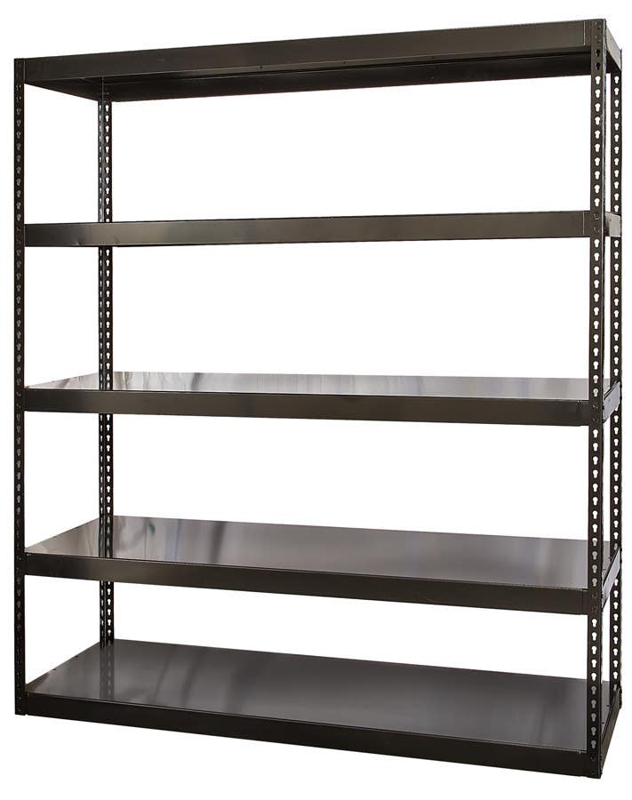 Hallowell DRHC Rivetwell, Double Rivet Boltless Shelving With Center Support