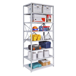 Hallowell 4513- MedSafe Antimicrobial Hi-Tech Shelving