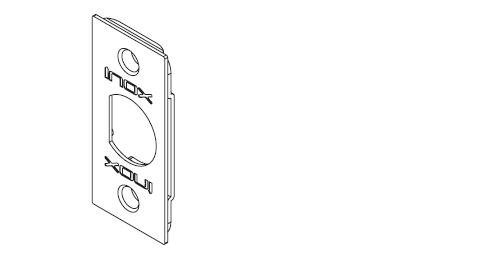 INOX TL7-FSP Standard Faceplate