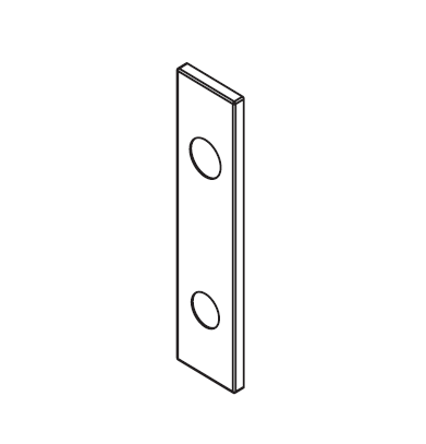 INOX TDK-RSL Tubular Set Thick Door Kit