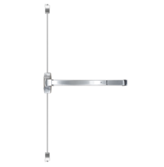 INOX ED93F-SVR3684 Grade 1 Heavy Duty, Surface Mounted Vertical Rod Exit Device
