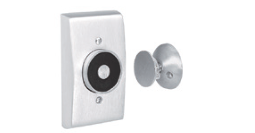 INOX DHM2100 Magnetic Door Holder, Aluminium Painted