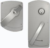 Schlage SL1/SK1 Ligature Resistant Trim, Keyed, Single Cylinder