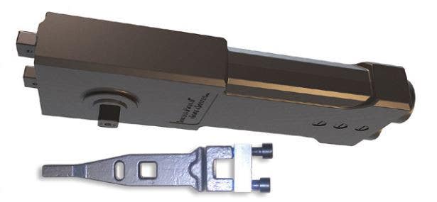 International Door Closers D200-SA Overhead Concealed OHC Closer w/ Extended Spindle & "A" Type Arm