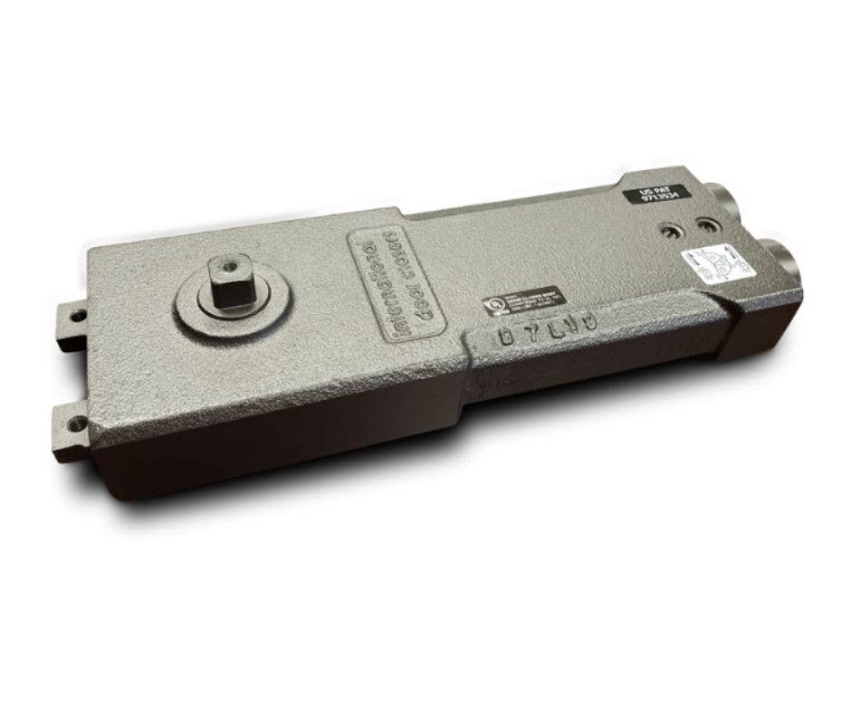 International Door Closers D300 Series Adjustable Spring Power, Overhead Concealed OHC Closer