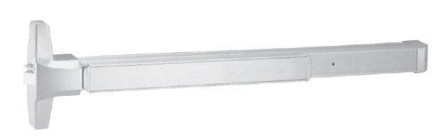 International Door Closers 8510 Narrow Design Rim Exit Device, Smooth Device Body