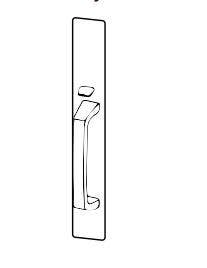 International Door Closers F60 Filler Bar For 8000 Series Exit Device