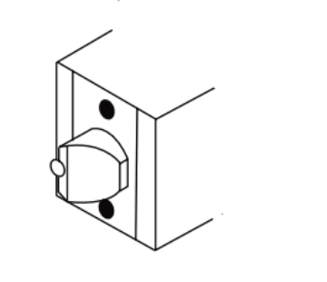 Falcon A31 RU Series Latch, Backset 2 3/4"
