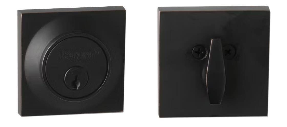 Delaney BV9107 Bravura Grade 2 Single Cylinder Square Deadbolt