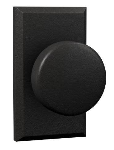 Delaney BV936-1 Bravura Nashville Grade 2 Knob with Rectangle Trim