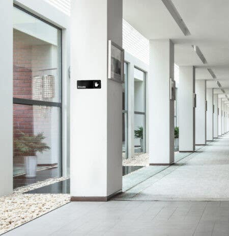 Alpine Industries ALPSGN-32 Private Sign, 3"x9"