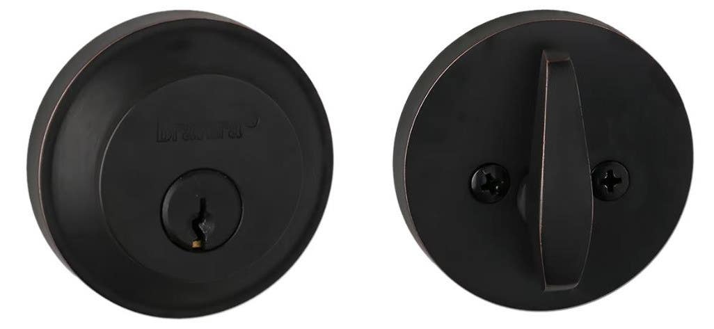 Delaney BV31060 Bravura Elite Single Cylinder Contemporary Round Deadbolt