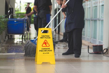 Alpine Industries ALP499 24" Caution Wet Floor Sign