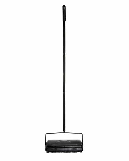 Alpine Industries ALP469 Triple Brush Floor and Carpet Sweeper
