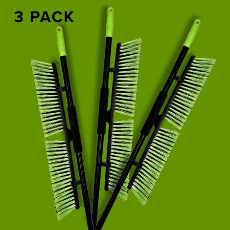 Alpine Indsutries ALP460 Indoor/Outdoor Surface Push Broom, 2-Pack