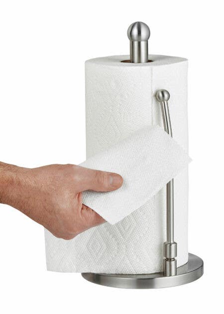 Alpine Industries ALP433 Free Standing Paper Towel Holder, 2-Pack