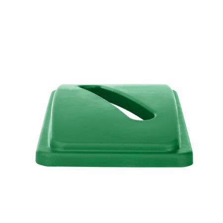 Alpine Industries ALP478-4 23 Recycling Slim Trash Can Paper Lid