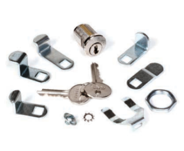 CCL 82010 Mailbox Lock, Multicam, Finish - Bright Nickel Plated