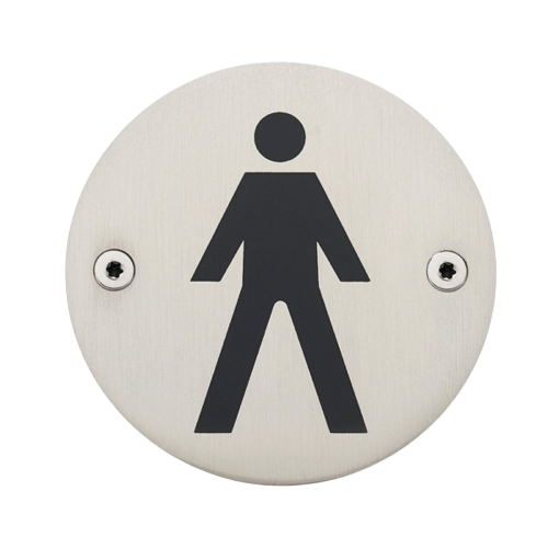 Modric 8432 76mm 'Male' Sign