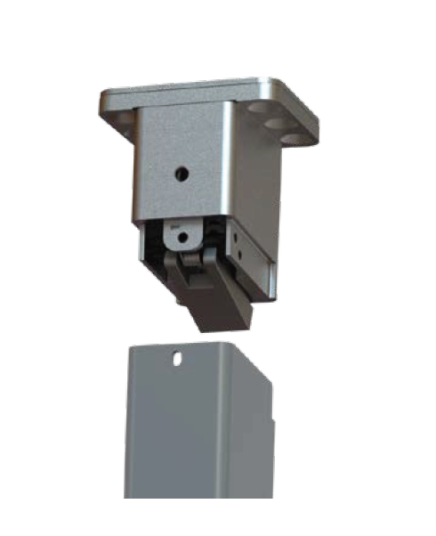 PDQ 9300 Series Mullion, Finish-Aluminium Painted