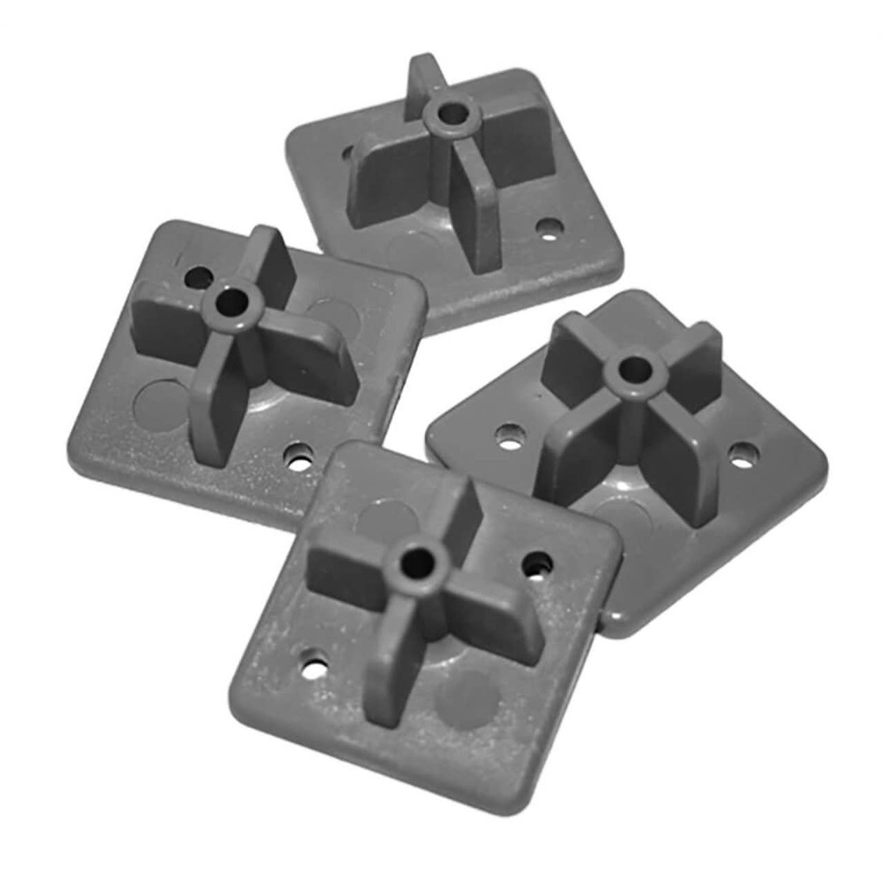 Bird B Gone BWB Bird Wire Glue On Base, Finish-Gray