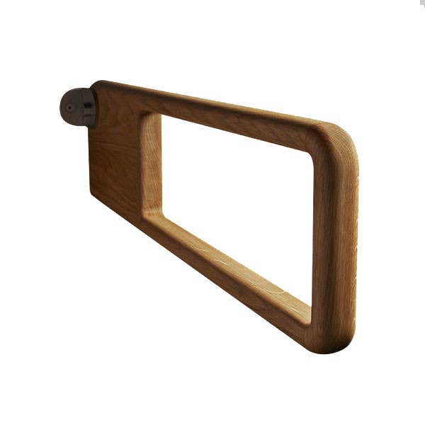 Modric HO18000 Holt Drop Down Grab Rail, European Oak