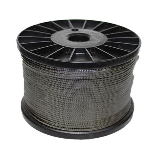 Bird B Gone BNSW Net Straining Wire, Finish-Black