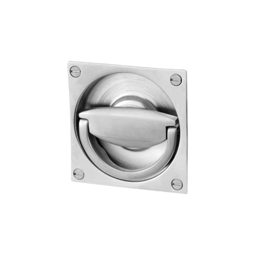 Modric SN6245N Flush Ring Handle, Satin Nickel