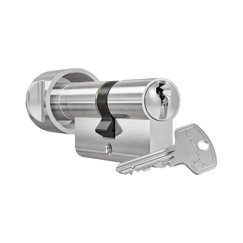 Modric SN7317 Allgood Hardware Euro Profile Cylinder with Classroom Thumbturn, Satin Nickel