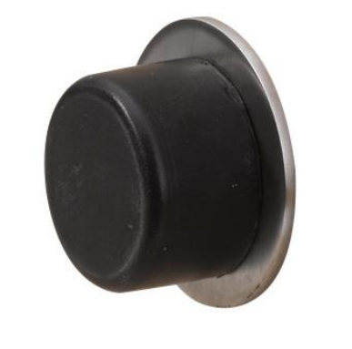 Modric SS2308 Wall Mounted Door Bumper, Satin Stainless Steel