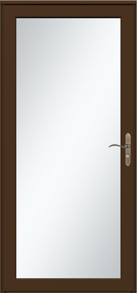 Larson Security 459 Platinum Collection Interchangeable Full Glass Storm Door