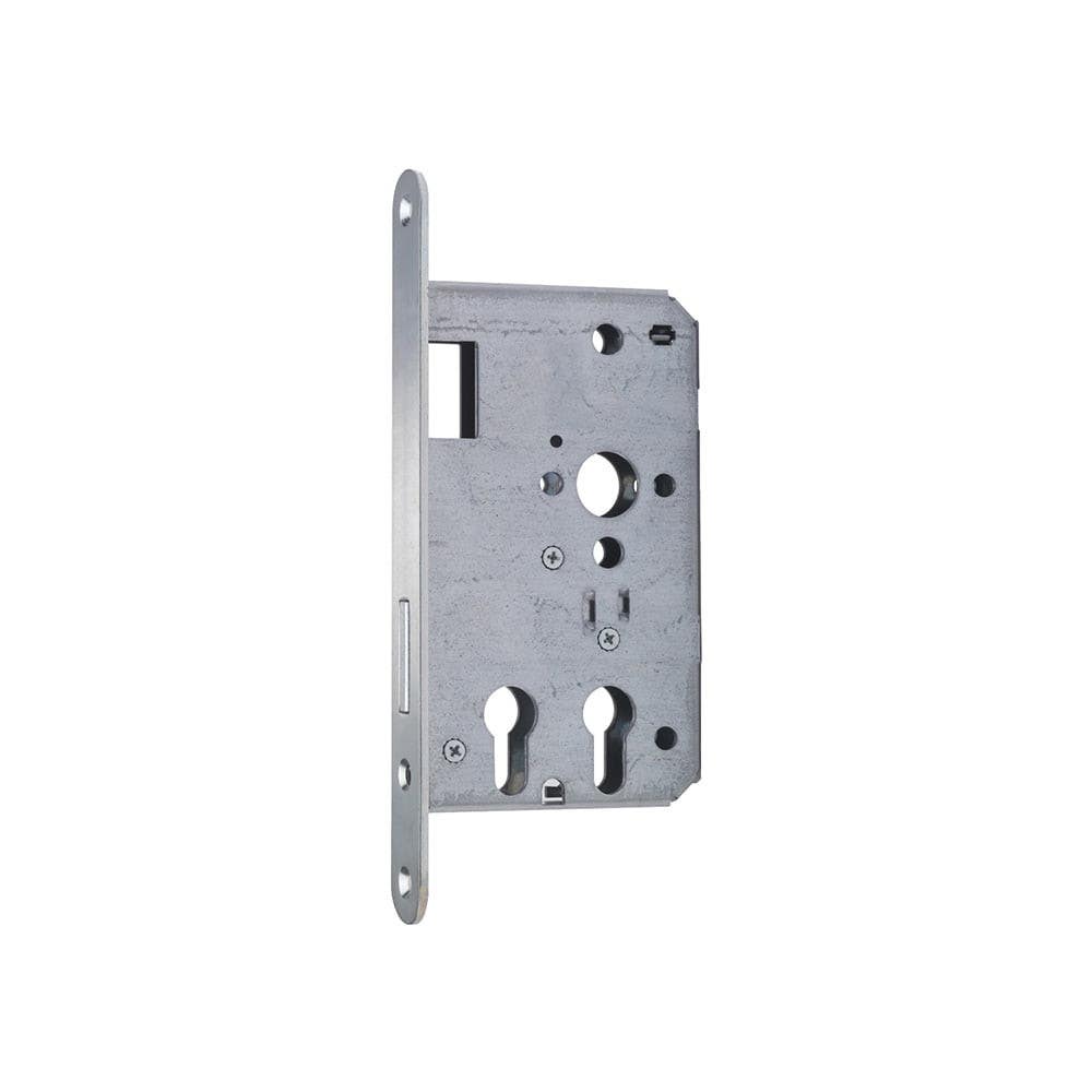 Modric SS47610 Allgood Hardware Euro Profile Cylinder Dual Access Mortice Deadlock, Satin Stainless Steel