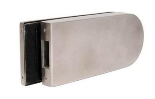 Modric SS814 Allgood Horizontal Latch/Lock Strike Patch Fitting, Satin Stainless Steel