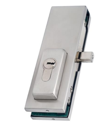 Modric SS810L Allgood Lock Centre Patch Fitting, Satin Stainless Steel