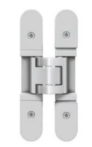 Modric SS8094 Allgood Hardware Concealed Adjustable Hinge, Satin Stainless Steel