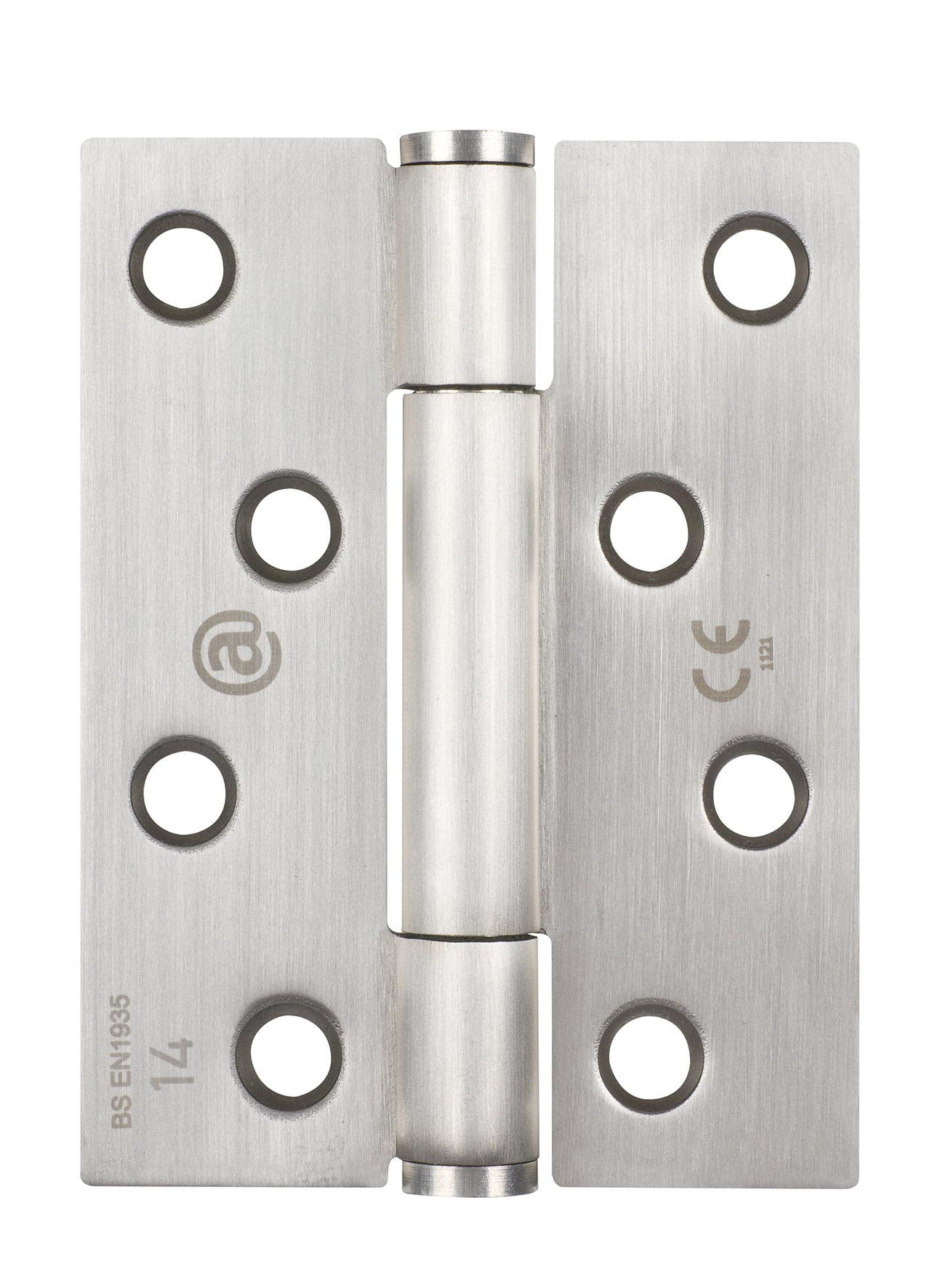 Modric SS8066U Allgood Unassembled Concealed Bearing Butt Hinge, Satin Stainless Steel