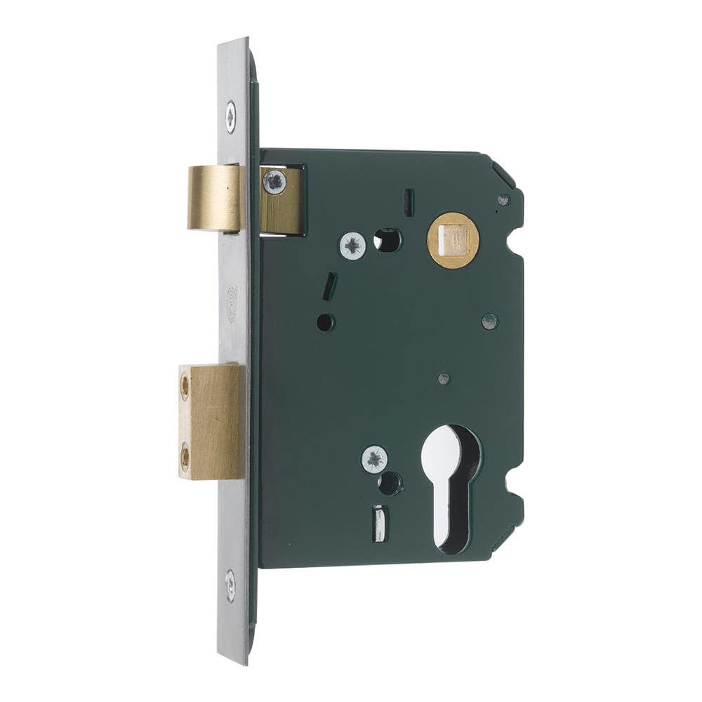 Modric SS7579 Allgood Hardware 75 Series Mortice Lock, Satin Stainless Steel