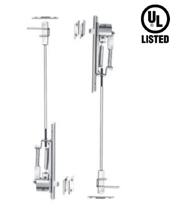 Modric SS99 Series Allgood Radius Outer Forend Euro Profile Solenoid Redlock, Satin Stainless Steel