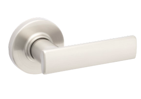Kwikset BRNL RDT Breton Lever-Round Rose
