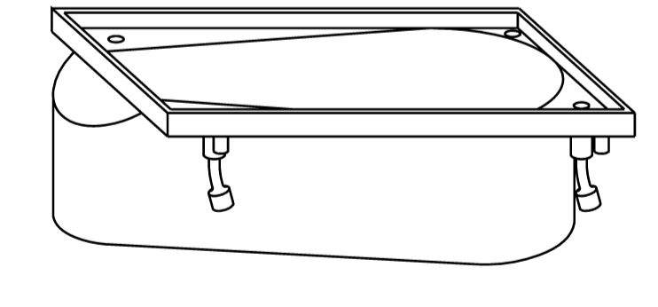 Rixson 252050 Bottom Arm Package Heavy Duty Hung Floor Closer