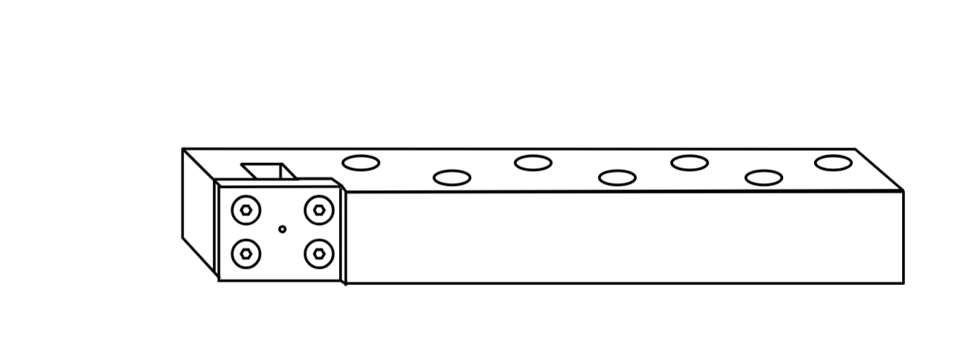 Rixson 262587 587 Bottom Arm Package For Extra Heavy Duty Closer