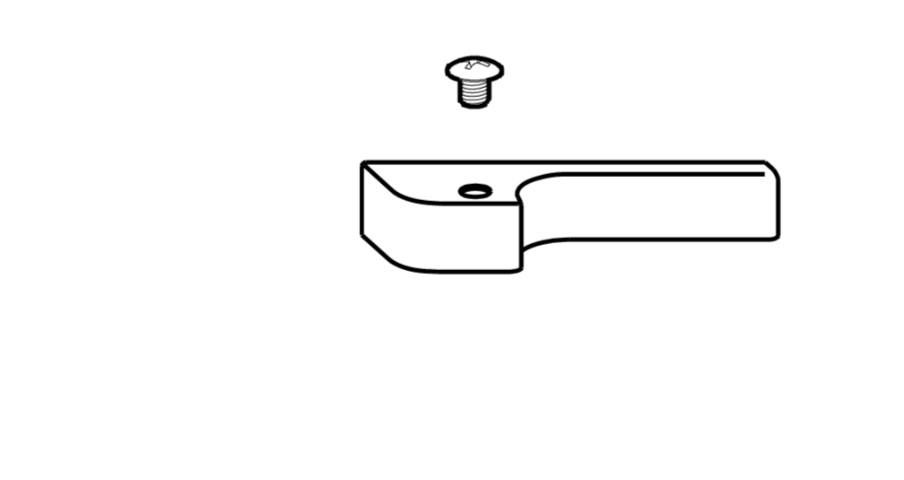 Rixson 73035 Model Q27/QT27 3/4" Offset Arm Cap and Screw
