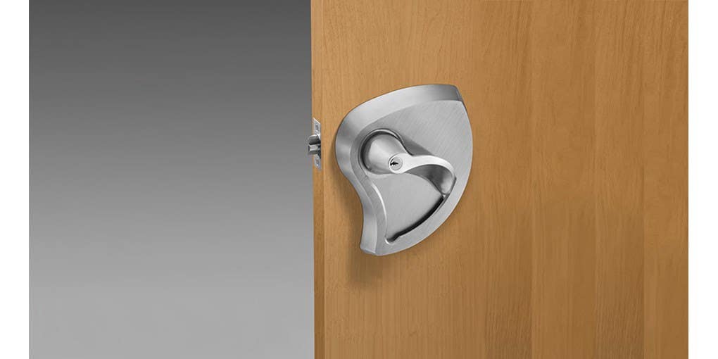 Sargent 10X Line Bored Lock w/ Behavioral Health Trim (BHW), Finish-Satin Stainless Steel