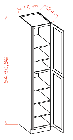 US Cabinet Depot U Utility Cabinets - 24" Depth, Capital Collection