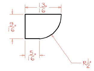 US Cabinet Depot SHM Shoe Moulding, Capital Collection