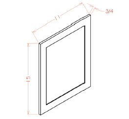 US Cabinet Depot SD Sample Door, Capital Collection